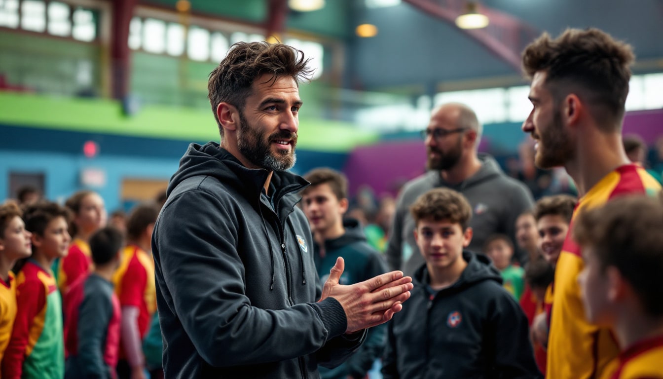 découvrez palaja, où thomas alquier et louis piva, deux mentors passionnés, mettent leur expertise au service du handball jeunesse. suivez leur engagement pour former et inspirer la nouvelle génération de joueurs!