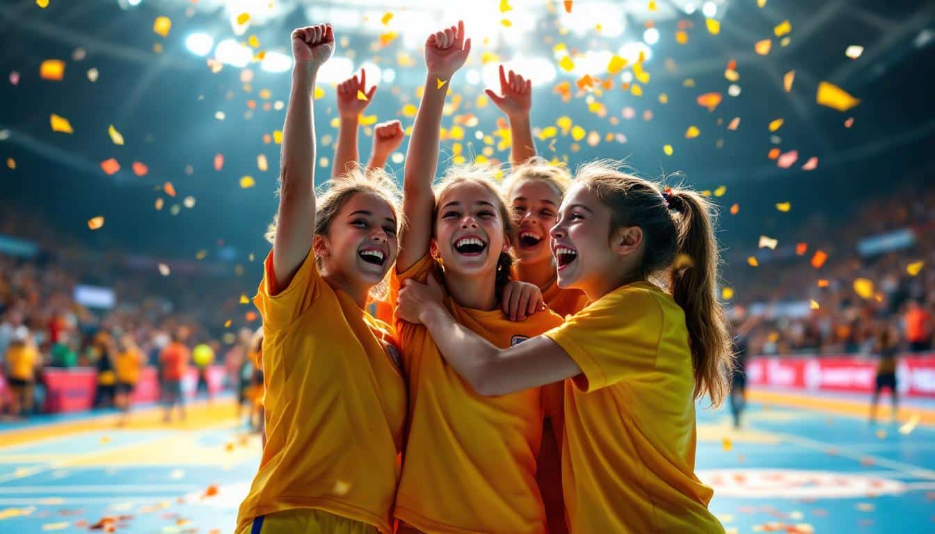 découvrez comment les jeunes handballeuses u11 ont brillé lors de la coupe de l'hérault à bougnol, remportant un succès éclatant grâce à leur détermination et leur esprit d'équipe.